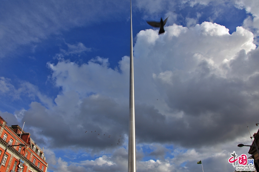 都柏林尖塔官方名字为“光明纪念碑”