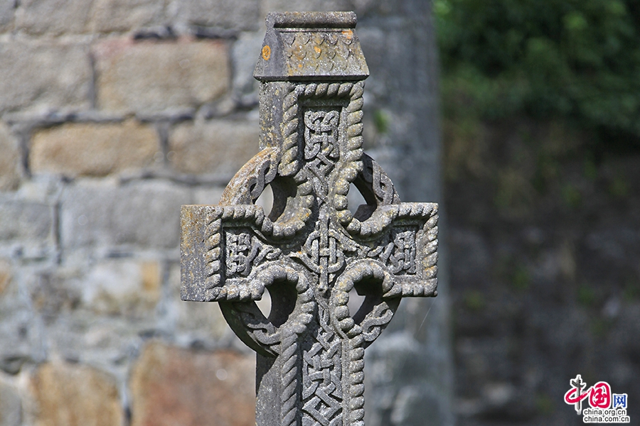 圣布里奇德大教堂的凯尔特十字架