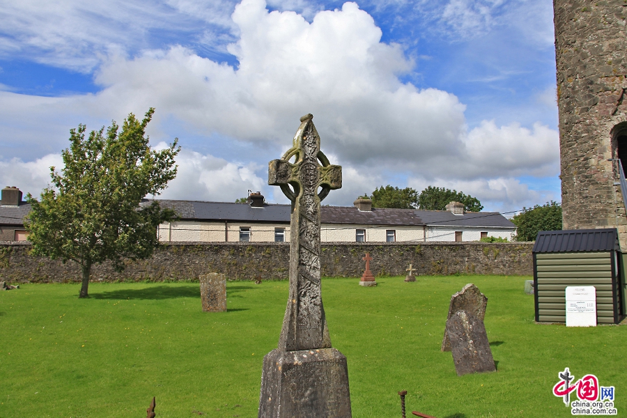 圣布里奇德大教堂的凯尔特十字架