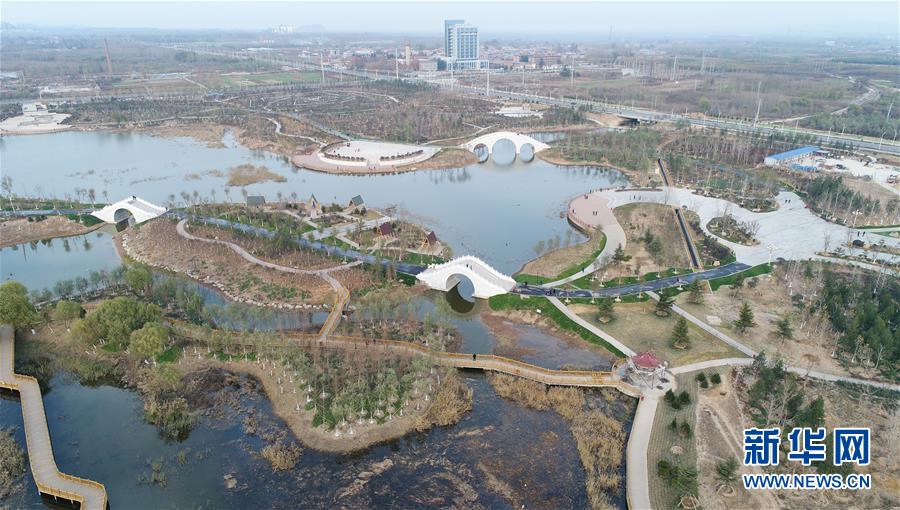 （环境）（1）河北邯郸：采煤塌陷地变生态公园