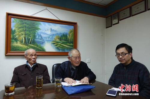 图为李良杰、闫玉成、童增 中新网记者 张尼 摄