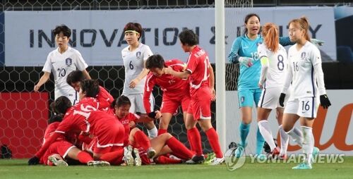 韩国东亚杯女足负朝鲜双方对战27年韩仅胜过一次