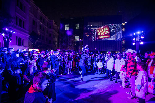 北京坊：嘻哈文化涂鸦展 装点京城冬日