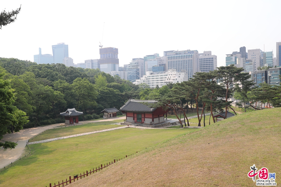 宣陵丁字阁全景