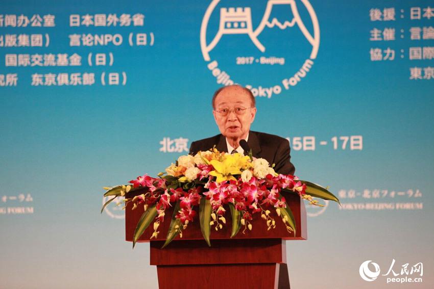 国际文化会馆理事长、联合国原副秘书长明石康