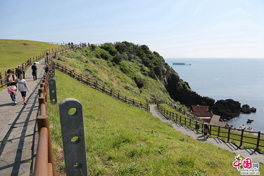 城山日出峰登山之径