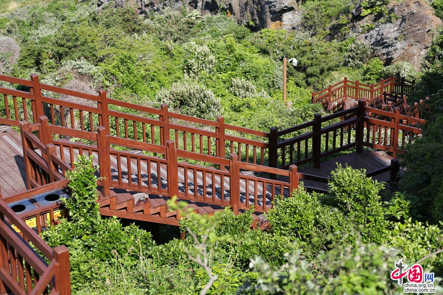 城山日出峰登山之径