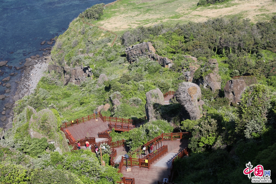 城山日出峰登山之径