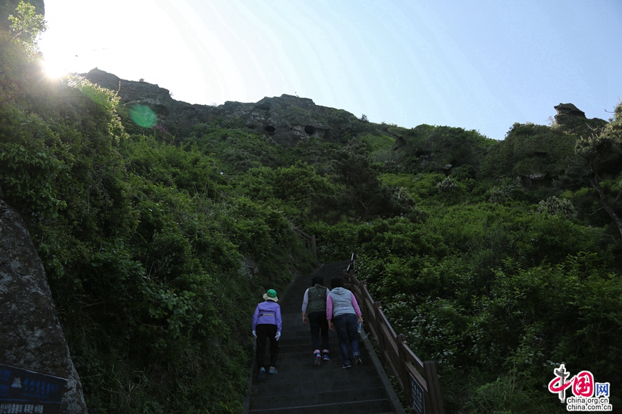 城山日出峰登山之径