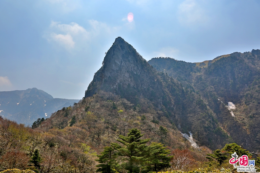 观音寺路线是从汉拿山北麓攀爬