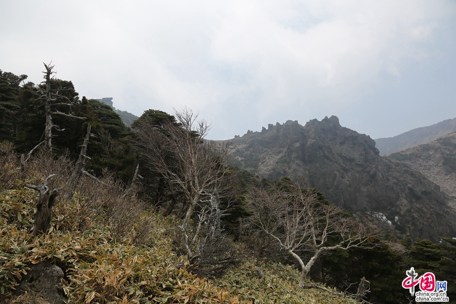 观音寺路线攀登难度较大