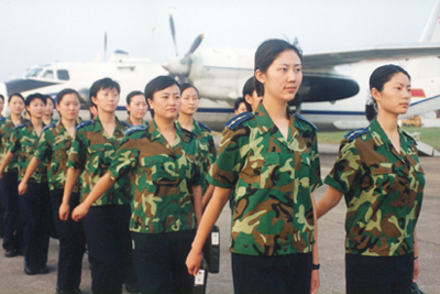 حياة الطيارات بالقوات الجوية الصينية (صور)