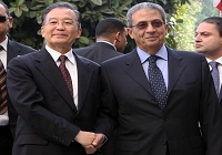 رئيس مجلس الدولة الصينى يجتمع مع الأمين العام للجامعة العربية