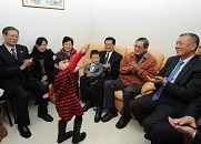الرئيس الصيني يزور اسرة في ماكاو 
