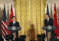 الرئيس الصينى: توصلت الى توافق هام خلال المحادثات مع اوباما (صور)