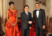 اوباما يقيم عشاء دولة على شرف الرئيس الصينى (صور)