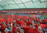 حفل الاغنية الثورية الصينية احتفالا بالذكرى الـ 90 لتأسيس الحزب الشيوعى الصينى
