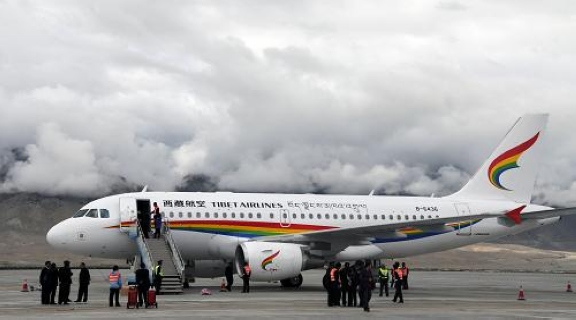 نجاح الرحلة الأولى لشركة التبت المحدودة للطيران
