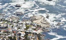 Die Küste von Kapstadt 