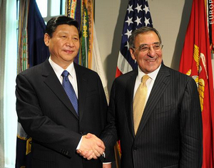 نائب الرئيس الصيني يلتقي بمسؤولين عسكريين امريكيين بارزين
