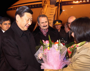 نائب الرئيس الصيني يصل الى العاصمة التركية فى زيارة رسمية 