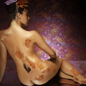 فن طلاء الأجساد السحري 
