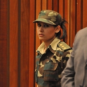 حارسة القذافي مذبوحة بسبب نيتها الدخول في مجال التمثيل 