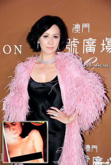 Carina Lau,one of the 'Top 10 celeb victims of nude photos'by China.org.cn.