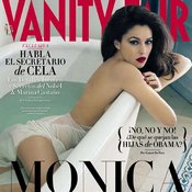 النجمة الإيطالية مونيكا بيلوتشي تزين غلاف مجلة 'فانيتي فير' (خاص)