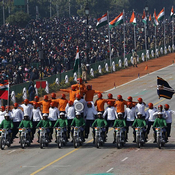 الهند تنظم عرضا عسكريا احتفالا بيوم الجمهورية الـ64 