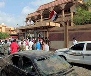 ليبيا : انفجار مدوي يستهدف القنصلية المصرية في مدينة بنغازي