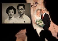 لقطات زواج تذكارية تشهد على تنمية الصين 