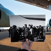صور تذكارية للرئيس الأمريكي الراحل كينيدي