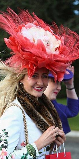 تشكيلة قبعات مميزة في مهرجان شلتنهام البريطاني للخيول