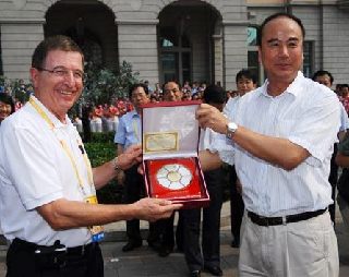 Inauguration de l'hôtel de la Grande Famille olympique