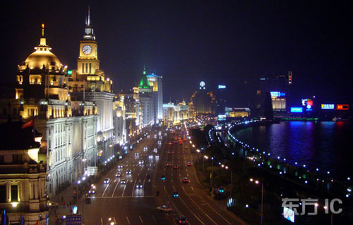 Le bund de Shanghai