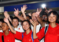 Camp d'été à Shanghai pour les élèves et enseignants de Dujiangyan