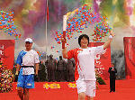 Fin du relais de la Flamme olympique à Shijiazhuang
