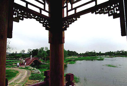 Le Parc des Vestiges de Yuanmingyuan