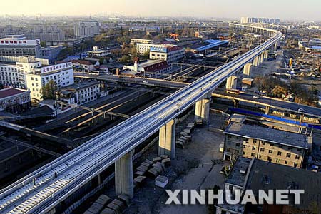 La ligne rapide Beijing-Tianjin sera mise en service le premier août