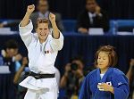 Une Roumaine remporte la médaille d'or de la catégorie des 48 kg de judo (dames) des JO