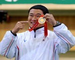 Le Sud-Coréen Jin Jong Oh a gagné mardi la médaille d'or du 50m pistolet messieurs