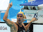 JO-2008: natation - 100m nage libre Hommes: record du monde battu à deux reprises