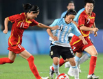 L'équipe chinoise de football dames s'est imposée face à l'Argentine et s'est qualifiée pour les huitièmes de finale
