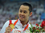 Le Japonais Kosuke Kitajima, champion du 200m brasse hommes 