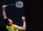 JO-2008/badminton simples hommes: le Chinois Lin Dan remporte la médaille d'or