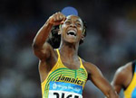 JO-2008/100M FEMMES: LA JAMAICAINE SHELLY-ANN FRASER GAGNE LA MEDAILLE D'OR EN 10,78 SECONDES