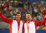 Tennis-double messieurs: la Suisse gagne la médaille d'or
