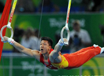 le Chinois Chen Yibing remporte l'or aux anneaux messieurs