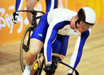 Cyclisme sur piste - vitesse messieurs : le Britannique Chris Hoy médaille d'or